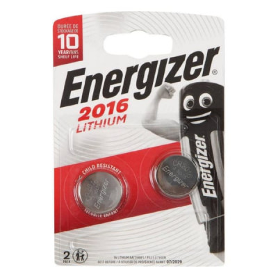 Батарейка ENERGIZER CR2016 BL2
