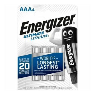 Батарейка Energizer LR03 ULTIMATE Lithium BL-4 (48)