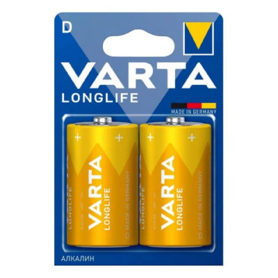 Батарейка VARTA LR20 LONGLIFE BL2