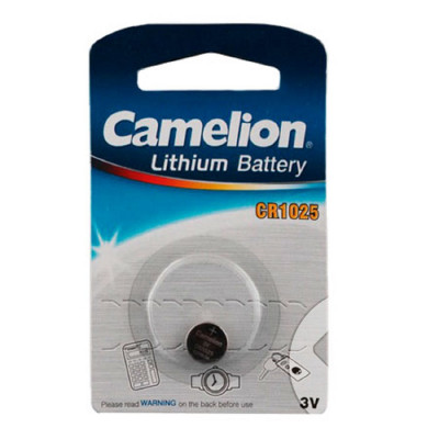 Батарейка CAMELION CR1025 BL1 (5/50/1800)