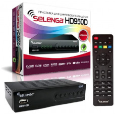 Цифровой ресивер эфирный DVB-T2 Selenga HD950D (2 порта USB, IPTV, YouTube,MEGOGO спомощью Wi-Fi адаптера) Блок питания встроенный. Цифровой ресивер эфирный DVB-T2 Selenga HD950D (2 порта USB, IPTV, YouTube,MEGOGO спомощью Wi-Fi адаптера) Блок питания встроенный.