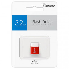 USB флеш-диск 32Gb Smartbuy Lara Красный USB флеш-диск 32Gb Smartbuy Lara Красный