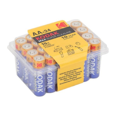 Батарейка Kodak LR06 MAX SUPER ALKALINE BOX-24