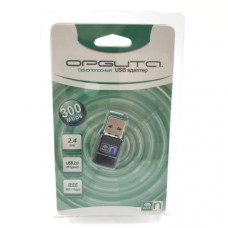 WI-FI адаптер Орбита OT-PCK03 (300Mbps). USB 2.0 разъем. Поддержка IEEE802.11b/g/n. Частота: 2,4 ГГц. Скорость передачи данных: 300 Мбит. Поддержка  WEP 64/128, WPA, WPS, WPA2, 802.1x, и 802.11i Cisco CCS V1.0, 2.0 и V3.0. Поддержка Windows7/8/XP/VISTA/XP