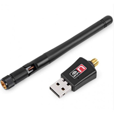 WI-FI адаптер Орбита OT-PCK04 (300Mbps, 2.4GHz) c внешней антенной, на блистере. USB 2.0 разъем. Поддержка IEEE802.11b/g/n. Частота: 2,4 ГГц. Скорость передачи данных: 300 Мбит. Поддержка  WEP 64/128, WPA, WPS, WPA2, 802.1x, и 802.11i Cisco CCS V1.0, 2.0 