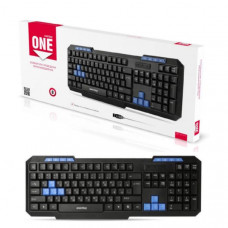 Клавиатура проводная Smartbuy ONE 221, USB, черная, мультимедийная (1/20)