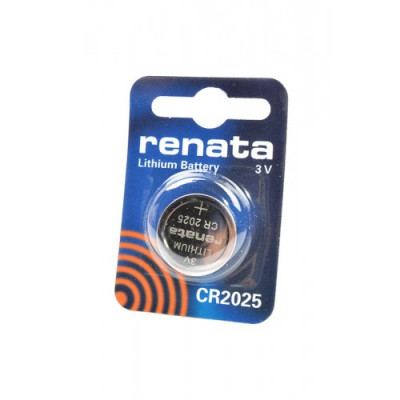 Батарейка Renata CR2025 BL1 (10/100)
