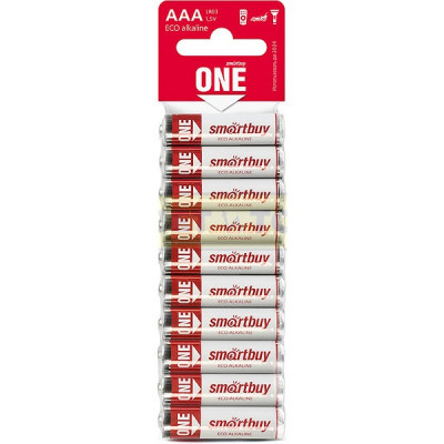Батарейка SmartBuy One LR03 Alkaline BL-10 (SHRINK)