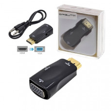 Переходник HDMI-M/VGA-F Орбита OT-AVW20 Black