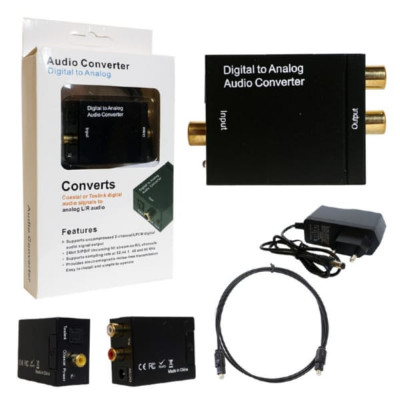 Конвертер Аудио 2хRCA(AM) - Optical(AM) Toslink 285C