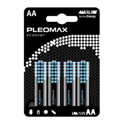 Батарейка Samsung Pleomax LR06 Economy BL-4 (40/400/25600)