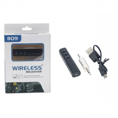 Bluetooth ресивер 3,5мм Car Wireless Music Receiver (hands-free) B09