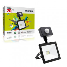Прожектор светодиодный SmartBuy SBL-FL-20-65K, сенсорный 20W, 6500K, IP65