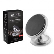 Держатель мобильного телефона магнитный Walker CX-002 на панель, серебро