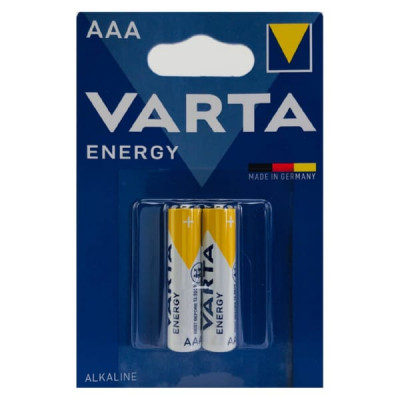 Батарейка VARTA LR03 ENERGY BL-2 (2/20)
