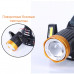 Фонарь налобный Патриот PT-FLG03 (3L, 2x18650, ZOOM, Т6). Световой поток: 800 Lum. Цветовая температура : 6000 K. Мощность: 15 W. Количество светодиодов: 3. Цвет: черный. Вес: 200г. Материал: пластик/металл. Комплектация: блок питания, ЗУ авто, аккумулято