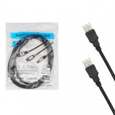 Кабель удлинитель 1.5м USB 2.0 AM(USB)-AM (штекер-штекер) с фильтром