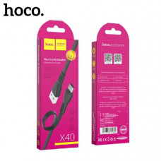 Кабель Type-C HOCO X40 Noah 1м, Black