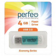 USB флеш-диск 4Gb Perfeo E01 Green economy series