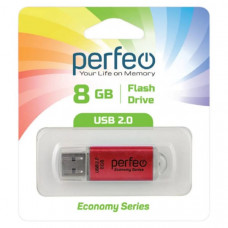 USB флеш-диск 8Gb Perfeo E01 Red economy series