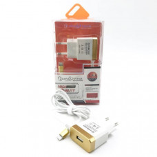 СЗУ Lightning + USB Afka-Tech AF-G39 1.5A, 5V. Сетевое зарядное устройство Lightning + выход USB.