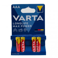 Батарейка VARTA LR03 LONGLIFE MAX POWER (MAX TECH) BL-4
