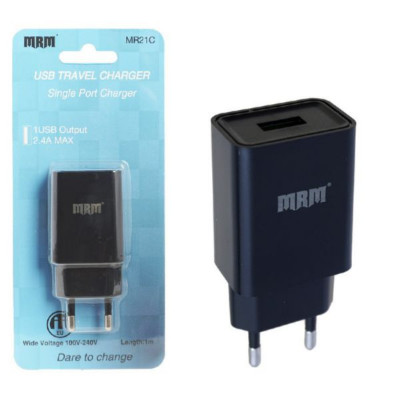 СЗУ-USB MRM MR21C 5V/2.1A Black