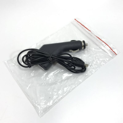 АЗУ для видеорегистратора MiniUSB, LB-05, прямой штекер. Вход: DC 12-24V. Выход: DC:5V/400mA.