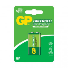 Батарейка GP 6F22 GREENCELL BL1 Батарейка GP 6F22 GREENCELL BL1