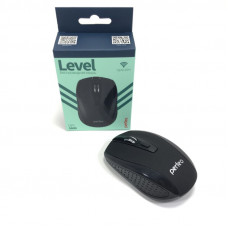 Мышь беспроводная Perfeo Level, 4 кн, DPI 800-1600, USB, черная. (PF-A4509)
