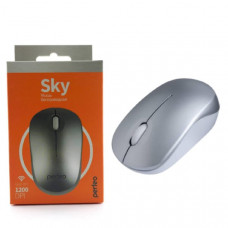 Мышь беспроводная Perfeo SKY, 3 кн, DPI 1200, USB, серебро