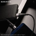 Кабель Type-C BOROFONE BX32 1м, 3A, нейлон, Black. Материал: нейлон + корпус из алюминиевого сплава + сетка из TPE. Поддержка зарядки и передачи данных.