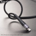 Кабель Lightning BOROFONE BX32 1м, 2,4A, нейлоновая оплетка, Black. Поддержка зарядки и передачи данных.