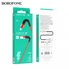 Кабель Micro USB BOROFONE BX32, 1м, 2.4A Red