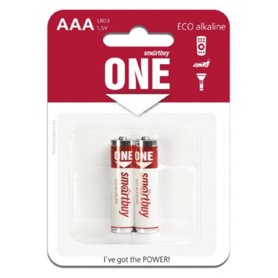 Батарейка SmartBuy One LR03 Alkaline BL-2