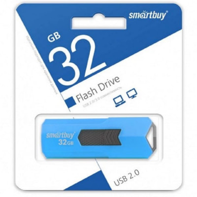 USB флеш-диск 32Gb Smartbuy Stream Blue
