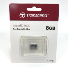 Карта памяти MicroSDHC Transcend 300S 8Gb Class 10 без адаптера