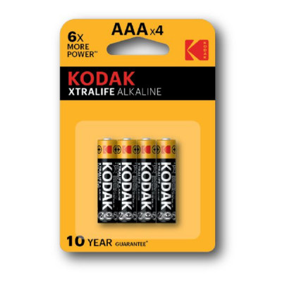 Батарейка Kodak LR03 XTRALIFE ALKALINE BL-4 40/200]