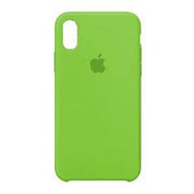 Чехол iP XR Silicone Case (Grass Green 27)
