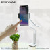 Держатель для телефона Borofone BH23 5,2-9см, 360град. настольный, White