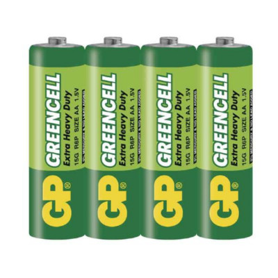 Батарейка GP R6 SH4 GREENCELL Heavy Duty - zinc (4/40/200/1000)