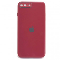 Чехол стеклянный iP 7/8 Plus Glass Red