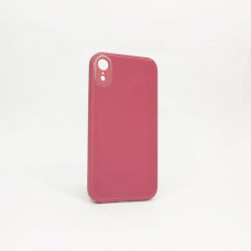Чехол стеклянный iP XR Glass Red