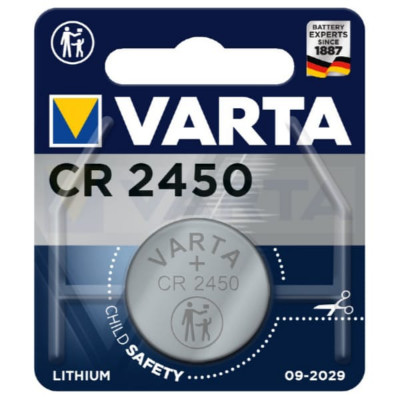 Батарейка VARTA CR2450 BL1