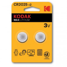 Батарейка KODAK CR2025 BL-2 MAX Lithium