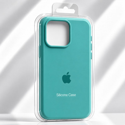 Чехол iP 12 Pro Max Silicone Case (Sea Blue 24)