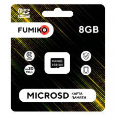 Карта памяти MicroSDHC FUMIKO 8GB Class 10 (без адаптера SD)