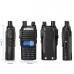 Рация Baofeng UV-82 (UHF/VHF) Черный. Диапазон частот: VHF(136-174 МГц) / UHF(400-520 МГц). Выходная мощность: 5W. Аккумулятор увеличенной емкости (2800 mAh). Двойная кнопка PTT. FM-радио приёмник (65 МГц - 108 МГц). Дальность вещания: 7км. Размер: 132х60