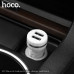 АЗУ-2USB MicroUSB HOCO Z27 1м, 2.4A, White