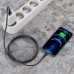 Кабель Lightning BOROFONE BX51 1м, 2,4A, ПВХ, Black (1/360)